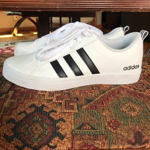White adidas sneakers